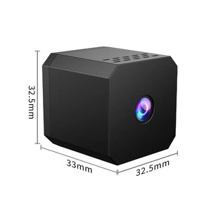Spy Camera Hidden Camera, Wifi Mini Wireless Small Nanny Cam Real 1080P with Night Vision for Indoor Security, Tiny Secret Camaras Espias Ocultas for Baby/Pet with APP Remote Viewing Monitor Monitoring Surveillance
