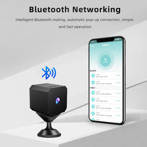Spy Camera Hidden Camera, Wifi Mini Wireless Small Nanny Cam Real 1080P with Night Vision for Indoor Security, Tiny Secret Camaras Espias Ocultas for Baby/Pet with APP Remote Viewing Monitor Monitoring Surveillance